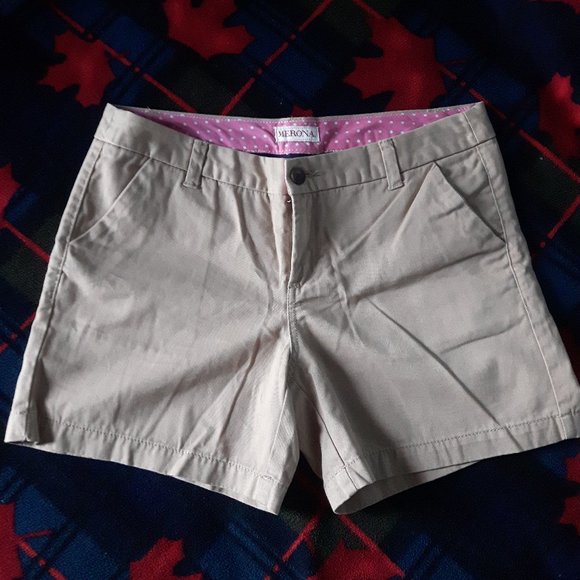Like New Merona Tan Shorts - Picture 1 of 5